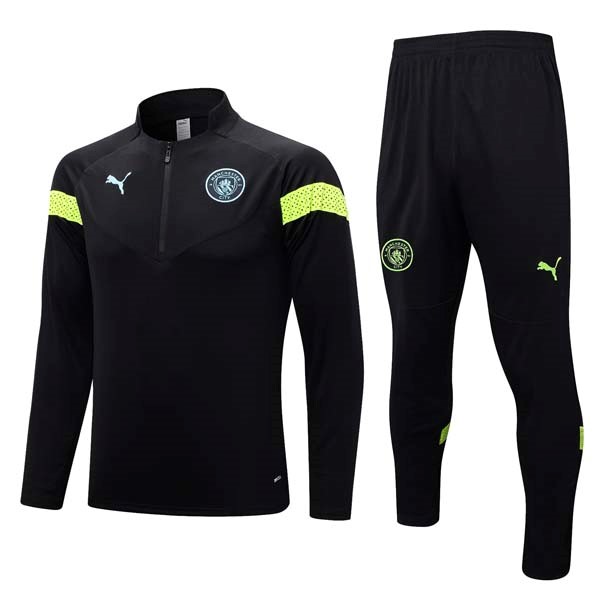 Sudadera De Training Manchester City 2023/24 Negro